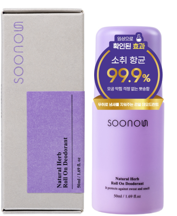 수노은 내츄럴 허브 롤 온 데오드란트 50ml