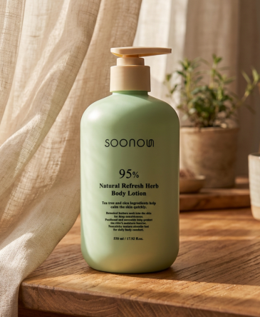 수노은 내츄럴 리프레쉬 허브 바디로션 530ml